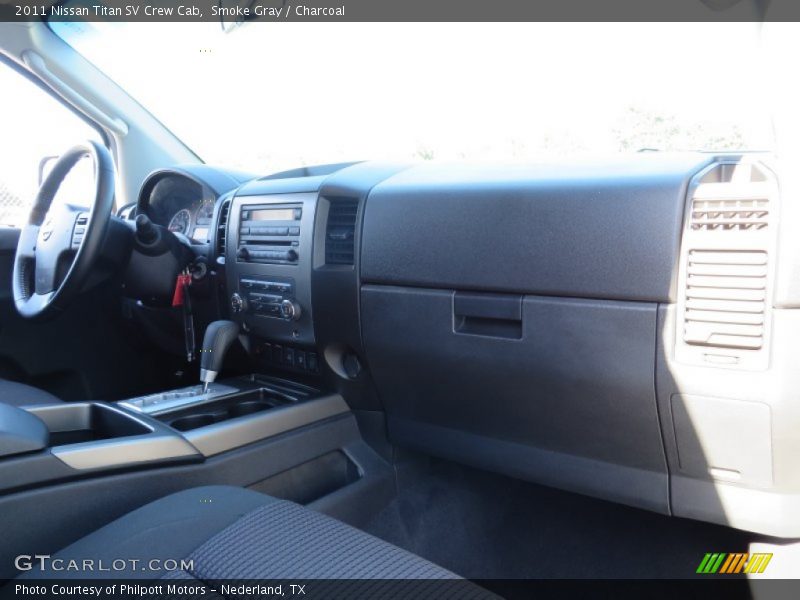 Smoke Gray / Charcoal 2011 Nissan Titan SV Crew Cab