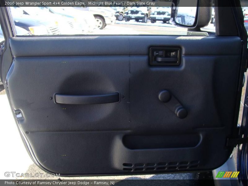 Midnight Blue Pearl / Dark Slate Gray 2006 Jeep Wrangler Sport 4x4 Golden Eagle