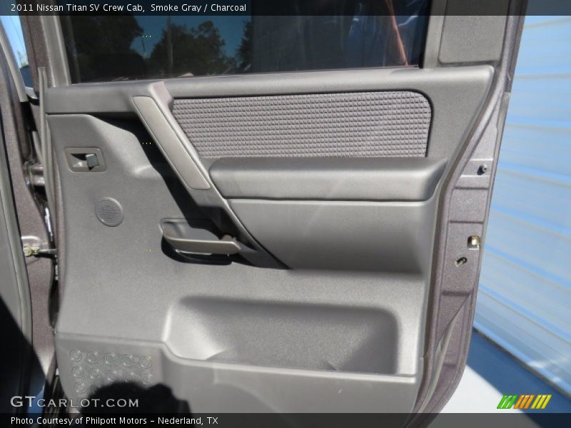 Smoke Gray / Charcoal 2011 Nissan Titan SV Crew Cab