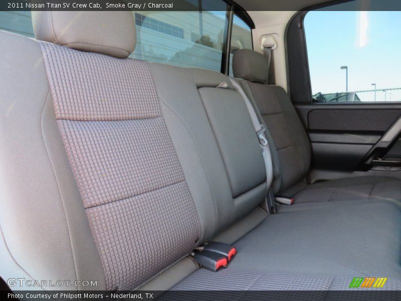 Smoke Gray / Charcoal 2011 Nissan Titan SV Crew Cab