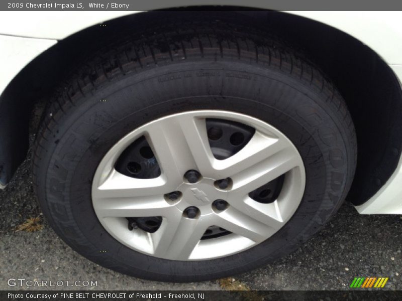 White / Ebony 2009 Chevrolet Impala LS