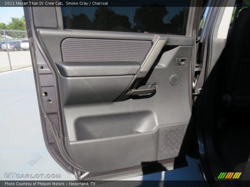 Smoke Gray / Charcoal 2011 Nissan Titan SV Crew Cab