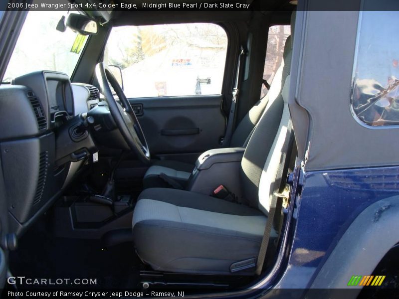 Midnight Blue Pearl / Dark Slate Gray 2006 Jeep Wrangler Sport 4x4 Golden Eagle