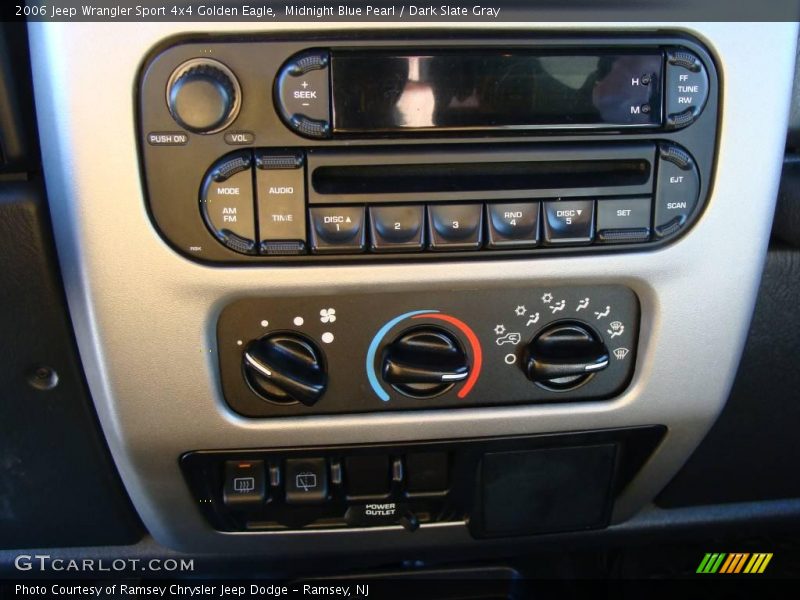 Midnight Blue Pearl / Dark Slate Gray 2006 Jeep Wrangler Sport 4x4 Golden Eagle