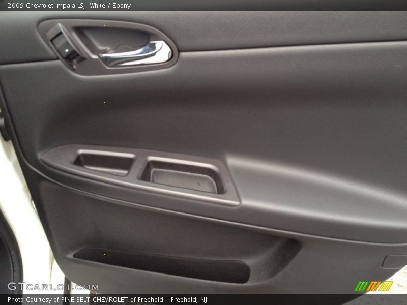White / Ebony 2009 Chevrolet Impala LS