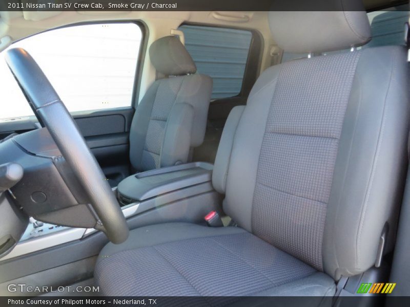 Smoke Gray / Charcoal 2011 Nissan Titan SV Crew Cab