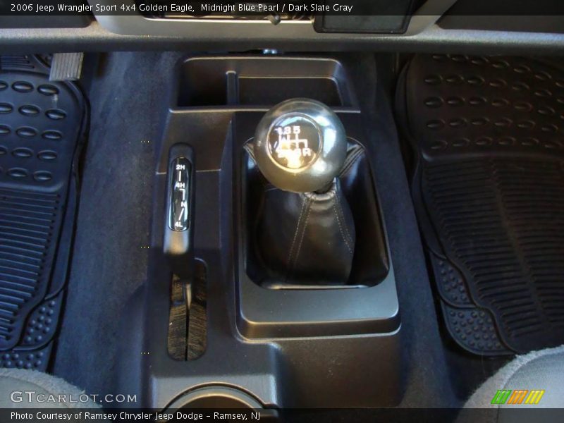 Midnight Blue Pearl / Dark Slate Gray 2006 Jeep Wrangler Sport 4x4 Golden Eagle