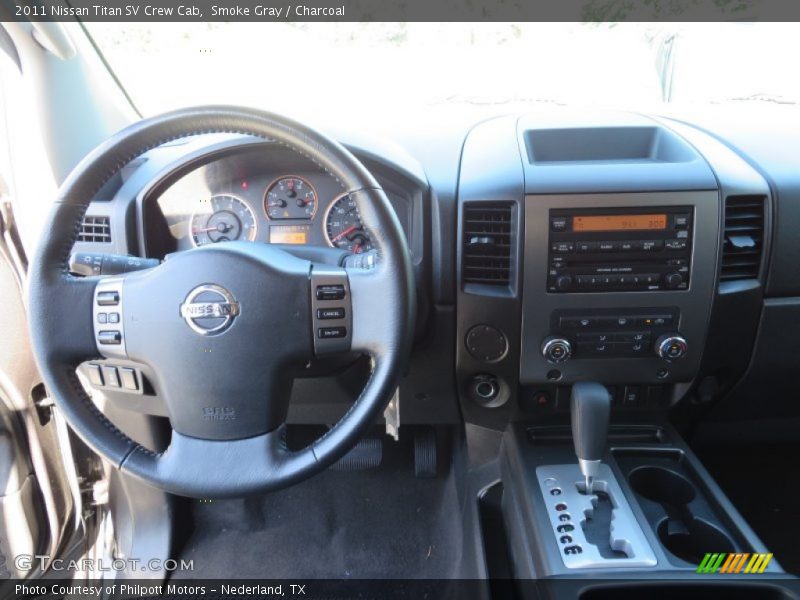 Smoke Gray / Charcoal 2011 Nissan Titan SV Crew Cab