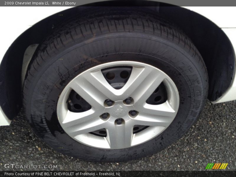 White / Ebony 2009 Chevrolet Impala LS