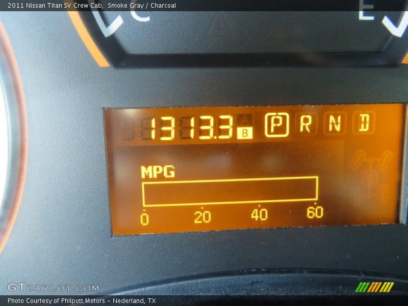 Smoke Gray / Charcoal 2011 Nissan Titan SV Crew Cab