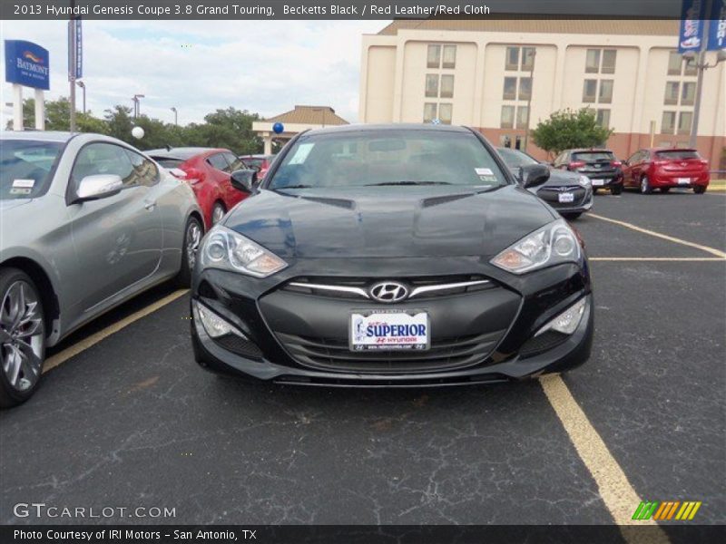 Becketts Black / Red Leather/Red Cloth 2013 Hyundai Genesis Coupe 3.8 Grand Touring