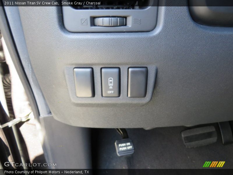 Smoke Gray / Charcoal 2011 Nissan Titan SV Crew Cab