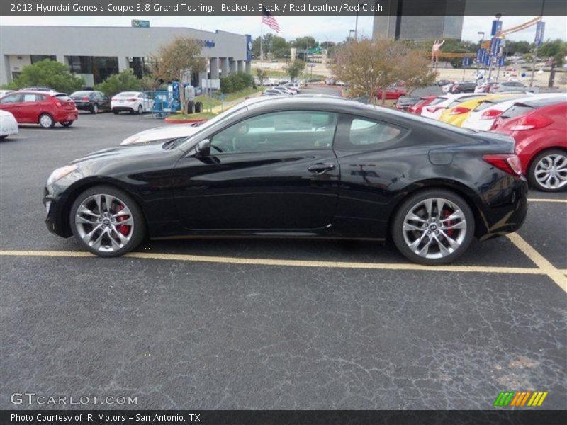 Becketts Black / Red Leather/Red Cloth 2013 Hyundai Genesis Coupe 3.8 Grand Touring