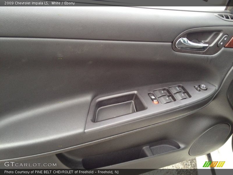 White / Ebony 2009 Chevrolet Impala LS