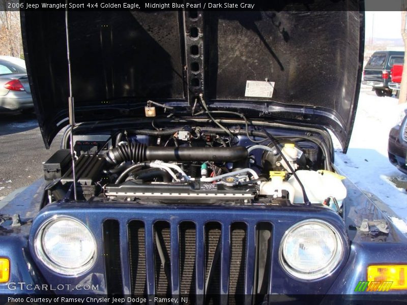 Midnight Blue Pearl / Dark Slate Gray 2006 Jeep Wrangler Sport 4x4 Golden Eagle