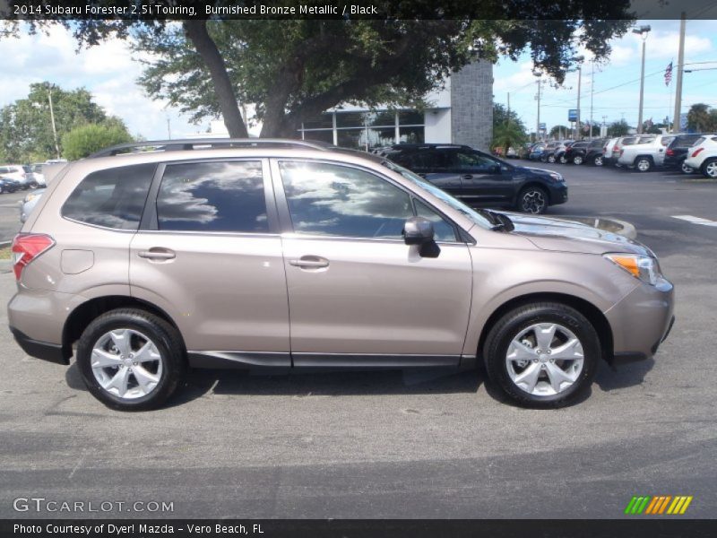 Burnished Bronze Metallic / Black 2014 Subaru Forester 2.5i Touring