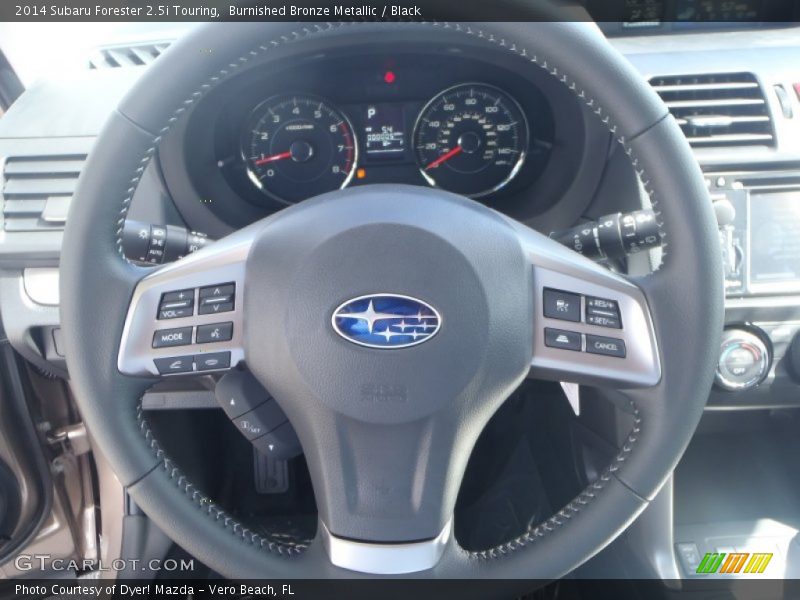 Burnished Bronze Metallic / Black 2014 Subaru Forester 2.5i Touring