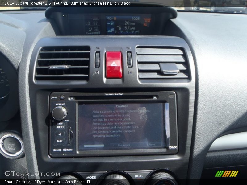Burnished Bronze Metallic / Black 2014 Subaru Forester 2.5i Touring