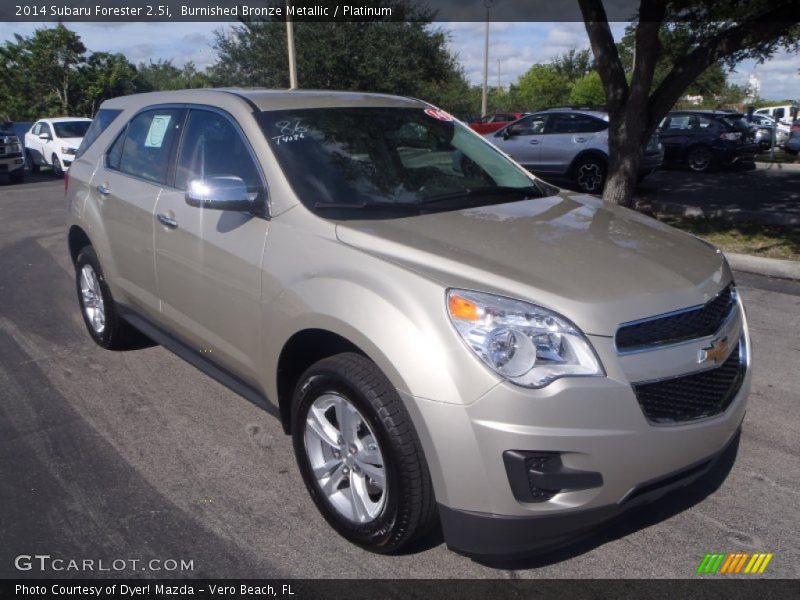 Burnished Bronze Metallic / Platinum 2014 Subaru Forester 2.5i