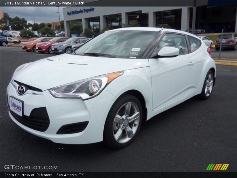 Century White / Black 2013 Hyundai Veloster