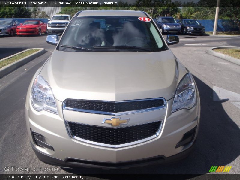 Burnished Bronze Metallic / Platinum 2014 Subaru Forester 2.5i