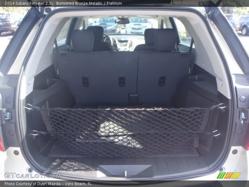 Burnished Bronze Metallic / Platinum 2014 Subaru Forester 2.5i