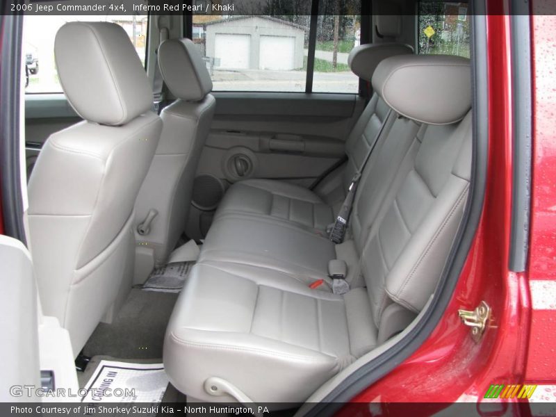 Inferno Red Pearl / Khaki 2006 Jeep Commander 4x4