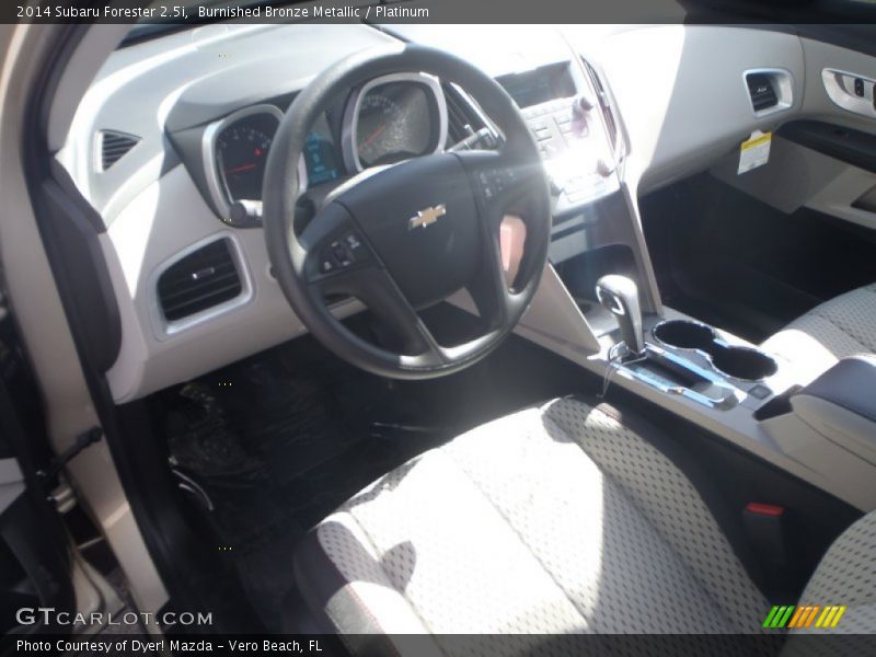 Burnished Bronze Metallic / Platinum 2014 Subaru Forester 2.5i