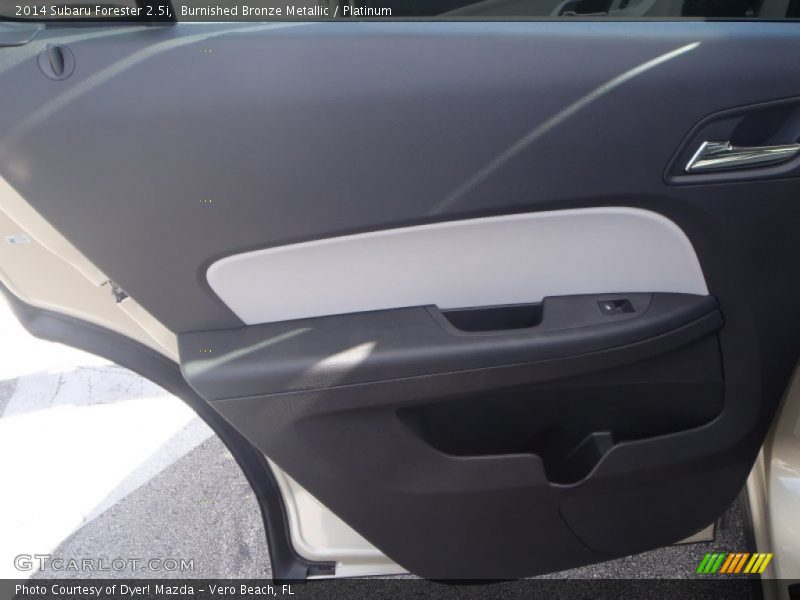 Burnished Bronze Metallic / Platinum 2014 Subaru Forester 2.5i