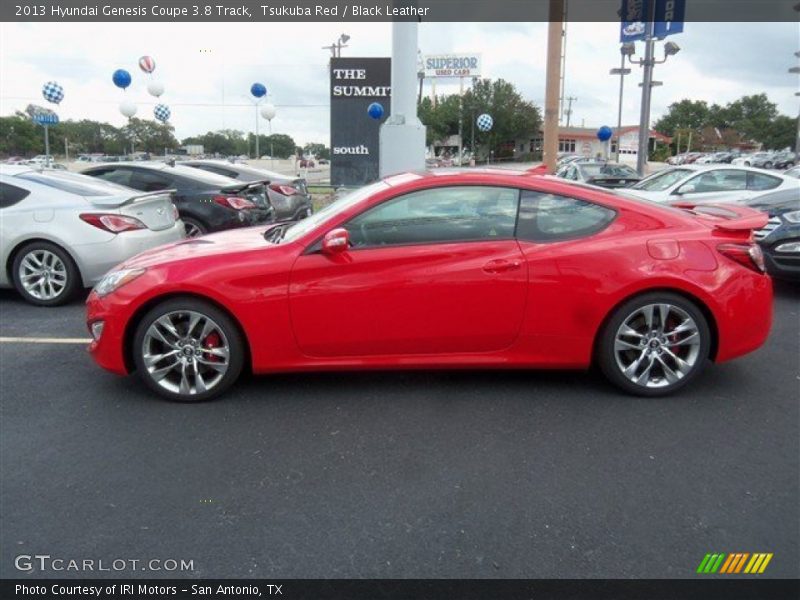 Tsukuba Red / Black Leather 2013 Hyundai Genesis Coupe 3.8 Track