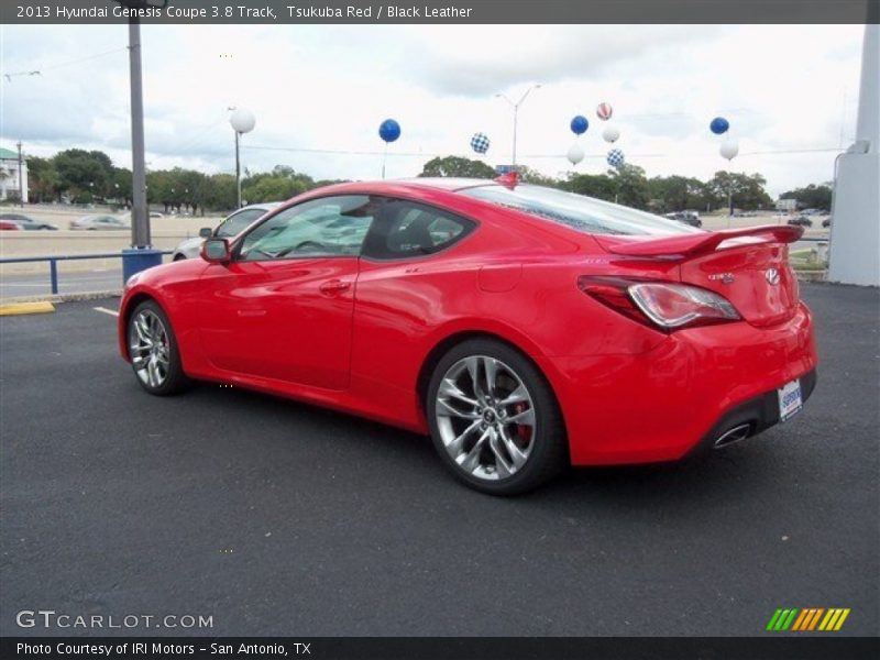 Tsukuba Red / Black Leather 2013 Hyundai Genesis Coupe 3.8 Track