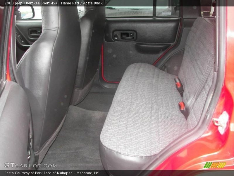 Flame Red / Agate Black 2000 Jeep Cherokee Sport 4x4