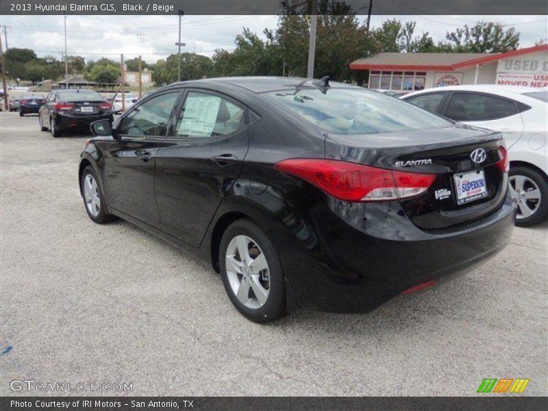 Black / Beige 2013 Hyundai Elantra GLS