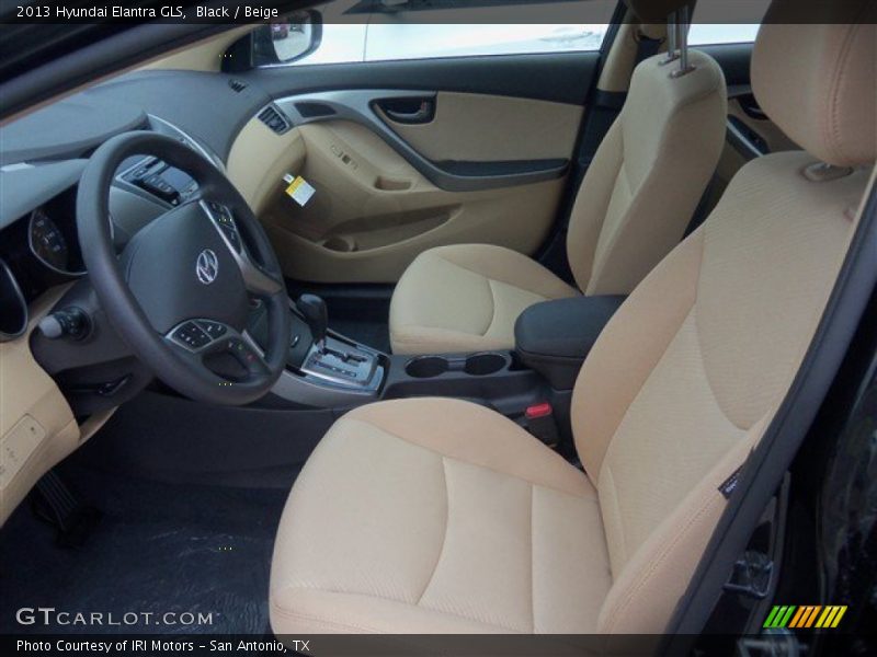Black / Beige 2013 Hyundai Elantra GLS