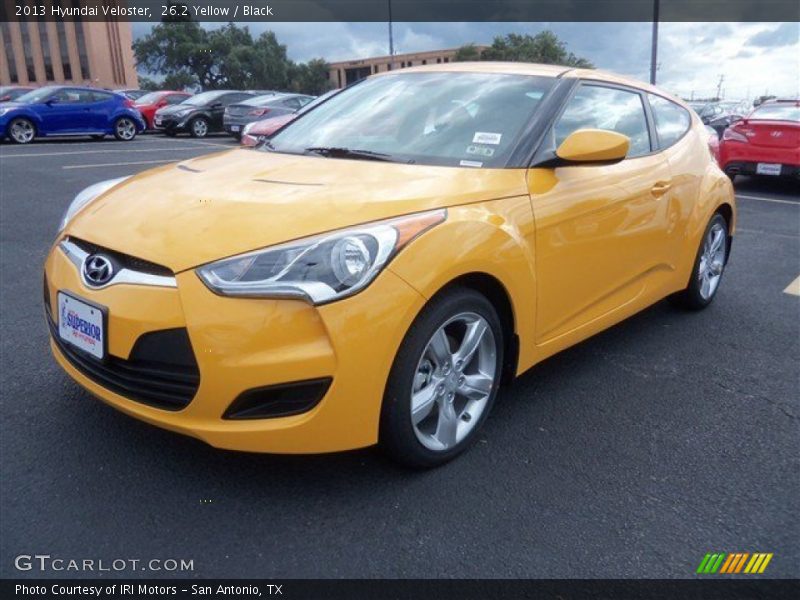 26.2 Yellow / Black 2013 Hyundai Veloster