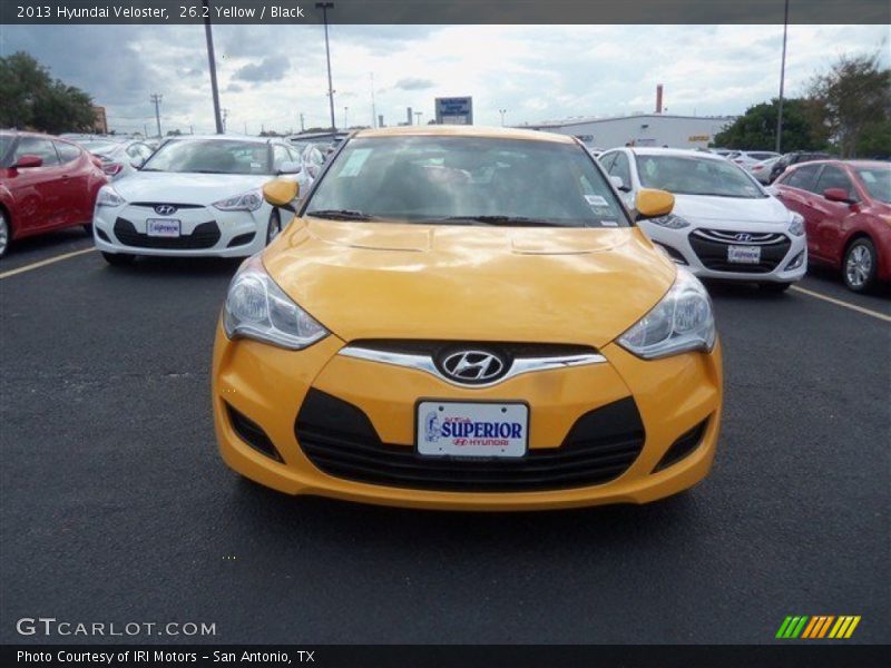 26.2 Yellow / Black 2013 Hyundai Veloster