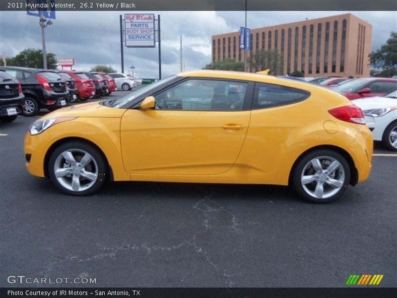 26.2 Yellow / Black 2013 Hyundai Veloster