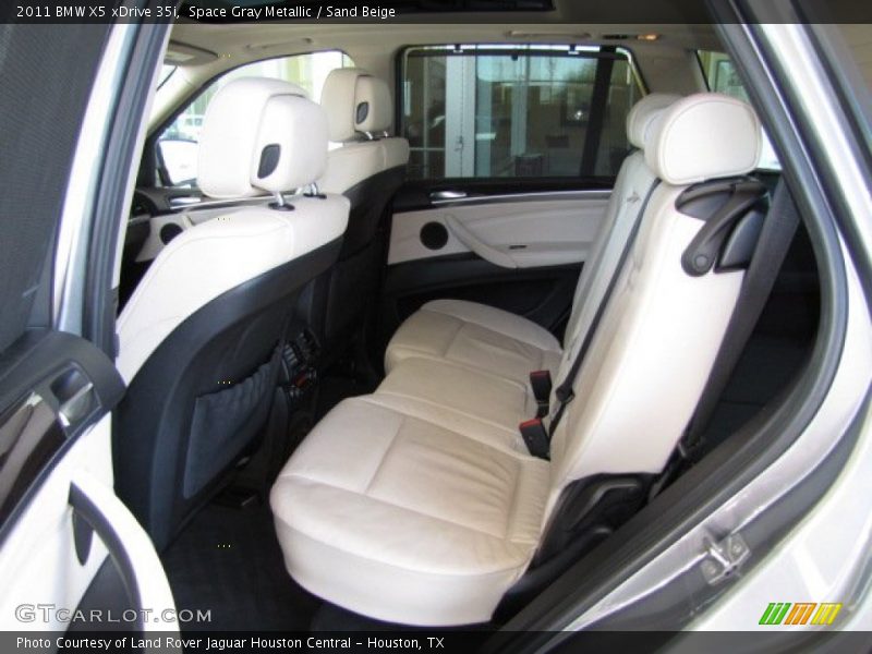 Space Gray Metallic / Sand Beige 2011 BMW X5 xDrive 35i