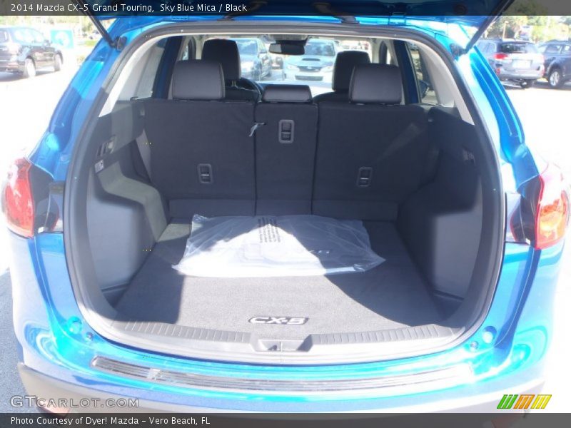 Sky Blue Mica / Black 2014 Mazda CX-5 Grand Touring