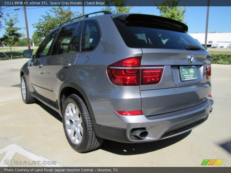 Space Gray Metallic / Sand Beige 2011 BMW X5 xDrive 35i