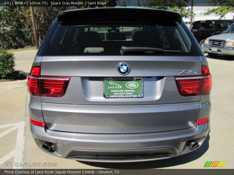 Space Gray Metallic / Sand Beige 2011 BMW X5 xDrive 35i