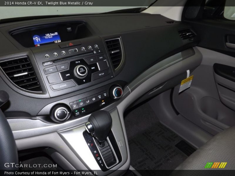 Twilight Blue Metallic / Gray 2014 Honda CR-V EX