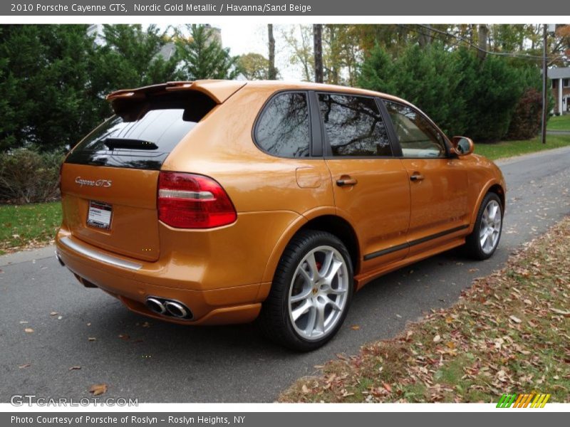 Nordic Gold Metallic / Havanna/Sand Beige 2010 Porsche Cayenne GTS