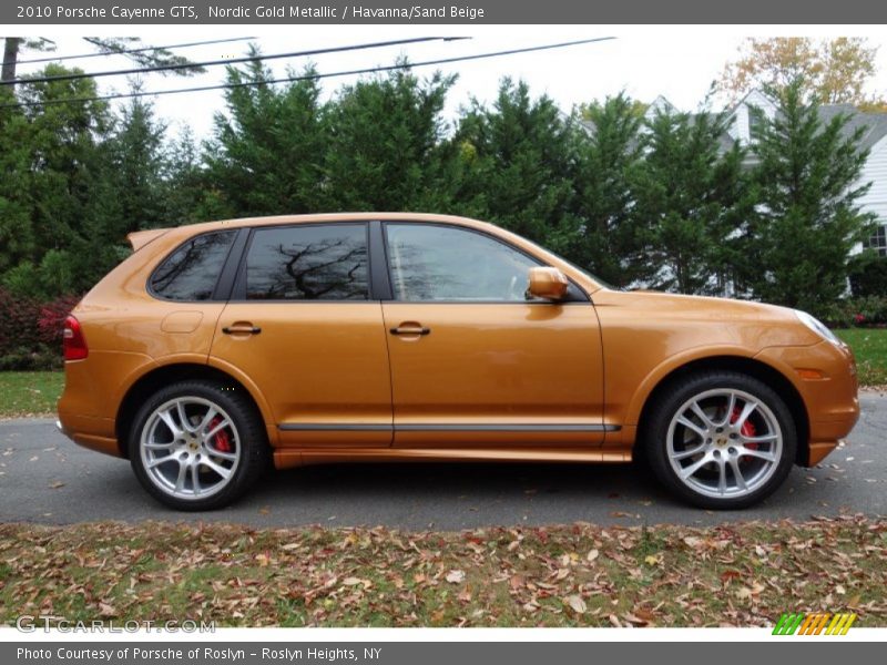  2010 Cayenne GTS Nordic Gold Metallic
