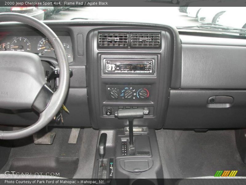 Flame Red / Agate Black 2000 Jeep Cherokee Sport 4x4
