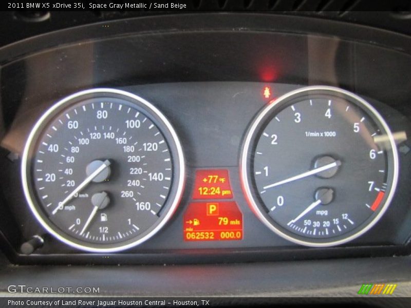 Space Gray Metallic / Sand Beige 2011 BMW X5 xDrive 35i