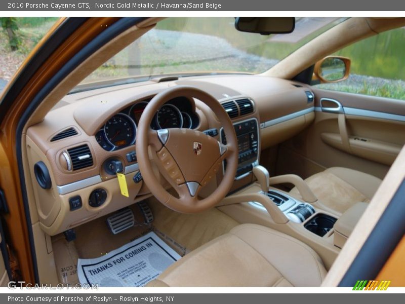  2010 Cayenne GTS Havanna/Sand Beige Interior