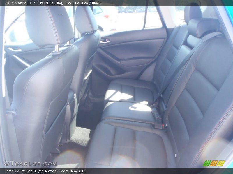 Sky Blue Mica / Black 2014 Mazda CX-5 Grand Touring