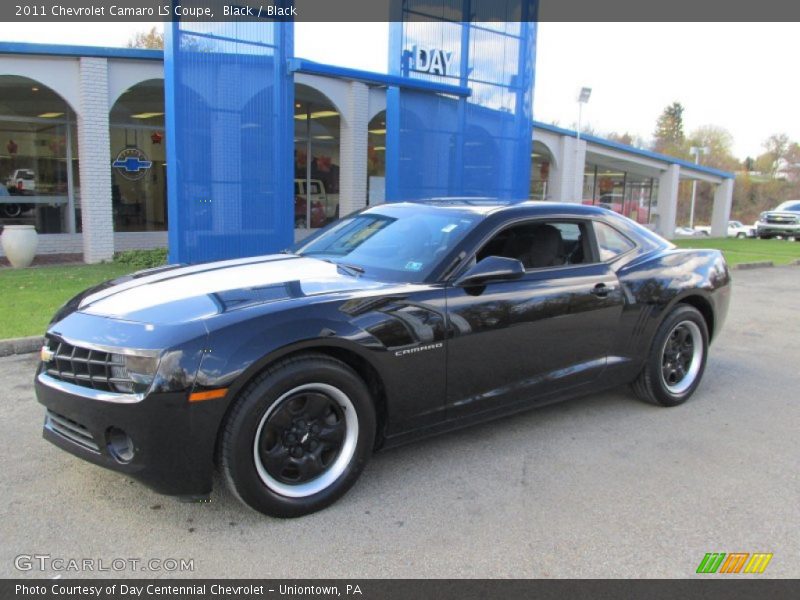 Black / Black 2011 Chevrolet Camaro LS Coupe