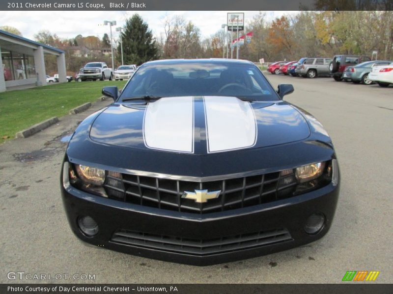 Black / Black 2011 Chevrolet Camaro LS Coupe